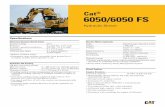 Cat 6050/6050 FS - CAT "Цеппелин Украина" - … ·  · 2012-09-046050/6050 FS Hydraulic Shovel Specifications Electrical System ... Diesel Engines Engine Features