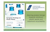 Gearing product design towards minimum plastic waste and maximum recyclability ·  · 2013-07-16Gearing product design towards minimum plastic waste and maximum recyclability EEB