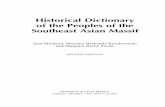 Historical Dictionary of the Peoples of the Southeast … Lao, and Bengali in their respective countries. But how many in the broader community know of the Dong, the Buyi, or the Shan,