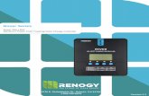 Rover Series - Renogy Rover Series Rover 20A | 40A Maximum Power Point Tracking Solar Charge Controller 2775 E. Philadelphia St., Ontario, CA 91761 1-800-330-8678 Version 1.11 Important