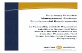 Pharmacy Practice Management Systems …napra.ca/sites/default/files/2018-02/PPMS_Supplemental...ers, pharmacy owners, pharmacy practice management system vendors, ... Pharmacy Practice
