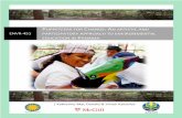 ENVR-451 PARTICIPATORY APPROACH TO ENVIRONMENTAL EDUCATION ... · PARTICIPATORY APPROACH TO ... Social and political dimensions of the ecological problems should be a ... painting,
