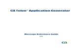 CA Telon Application Generator Telon Application... ·  · 2017-03-02restrictions set forth in FAR Sections 12.212, 52.227-14, and 52.227-19(c)(1) - (2) ... ™CA IDMS SQL Contact