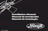 Installation Manual Manual de Instalación Manual de … Introduction and ... Temos orgulho em lhe oferecer o melhor ventilador de teto disponível em qualquer lugar do mundo. ...