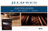 PUERTAS PERSONALIZADAS - Jeld-Wenoldhdms.jeld-wen.com/1and3assets/Wood-and-Aurora-Fiberglass-Custom...PUERTAS PERSONALIZADAS WOOD | AURORA ® ... Antique Cashmere Finish, Insulated