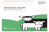 Minimal Pairs Voicing / Devoicing - Black Sheep Press · MINIMAL PAIRS VOICING/DEVOICING. Devised and illustrated by Helen Rippon, Highly Specialist SLT. PIP6. SECOND EDITION. . Low