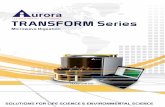 TRANSFORM Series Brochure - Aurora Biomed AGRICULTURAL FISHING ENVIRONMENTAL ELECTRONICS MANUFACTURING TEXTILE PETROCHEMICAL MINERALS METALLURGICAL MEDICAL BIOLOGICAL PHARMACEUTICAL