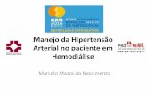 Controle da Hipertensão Arterial no paciente em Hemodiálise · Toda causa de mortalidade (RR 0·80 ... “K/DOQI 2007 clinical practice guidelines for diabetes and CKD ... Krautzig