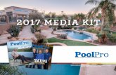 2017 MEDIA KIT - bigfishpublications.com MEDIA KIT. 20701 NORTH SCOTTSDALE ROAD, SUITE 107 • SCOTTSDALE, AZ 85255 480-367-9444 • POOLPROMAG.COM. ... pool industry, furthering the