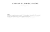 Summary Of Christian Doctrine - Online Christian Library Books II/Summary of Christian Doctrine...The Bible informs us that man was created in the ... worship and service of man, and