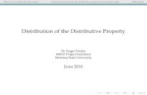 Distribution of the Distributive Property your mobile devices ready!Standards involving the distributive property and sample tasksReferences Distribution of the Distributive Property