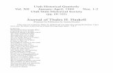 Journal of Thales H. Haskell - UCLA Chemistry and …jericks/Historical or Technical...Journal of Thales H. Haskell (Prepared for Publication by Juanita Brooks) [This song was written