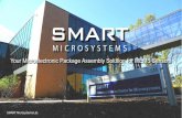 Your Microelectronic Package Assembly Solution … Sensors Market and SMART...Your Microelectronic Package Assembly Solution for MEMS Sensors ... § MEMS pressure sensors dominant