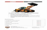 ZL50G-6 WHEEL LOADER SPECIFICATIONS - … WHEEL LOADER SPECIFICATIONS • 4 forward & 3 reverse power shift transmission • KD switch operate easily and efficiently • Load-sensed