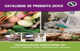 CATALOGUE DE PRODUITS2015 - AOR - Vitamins ...old.aor.ca/wp-content/uploads/2015/01/Product_Catalogue...Ces informations n’ont pas été évaluées par la Direction des produits