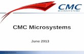 Presentation title: CMC Microsystems - Springboard Atlanticspringboardatlantic.ca/images/uploads/CMC-MicrosystemsOverviewJ… · •Presentation title: 44pt Arial Regular, blue (R:25,