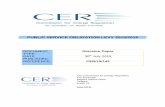 PUBLIC SERVICE OBLIGATION LEVY 2015/2016€¦ ·  · 2017-08-03PSO Levy 2015/16 Decision Paper – CER/15/142 2 CER – Information Page Abstract: This decision paper explains the