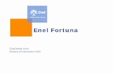 Jacques Lepage, ENEL Fortuna - ewh.ieee. · PDF fileNoviembre, 2007 Presentación Enel Fortuna 3 Enel :presentación Visión de Enel: eficiencia óptima en mercados ... • Pago de