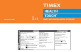 HEALTH TOUCH - Timex.com assetsassets.timex.com/user_guides/W265_M298/W265_M298_NA_SP.pdf · W265 NA 298-095000 Part Numbers: W265_NA 298-095000 W265_EU 298-To Come Regions: U.S.
