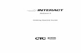 Interact Getting Started - Motion Control Systems - A ... · Table of Contents Interact Getting Started Guide i Chapter 1 Manual Overview and Support Services . . . . . 1 About This