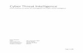 Cyber Threat Intelligence faculteit/Afdelingen... · Page 1 of 40 Cyber Threat Intelligence From confusion to clarity; An investigation into Cyber Threat Intelligence Daan Planqué