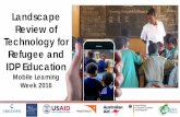 Strategies for Leveraging Technology for Refugee Education · Born in Juba, fled to ... • Individuals looking to learn colloquial Arabic ... Strategies for Leveraging Technology