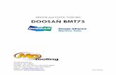 DRIVEN and STATIC TOOLING DOOSAN BMT75 · driven and static tooling for doosan bmt75 10139 bergin rd. howell, mi 48843 phone : 877-91-tools ( 810-632-4446 ) fax: 877-92-tools ( 810-632-4467