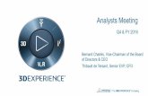 Analysts Meeting - Dassault Systèmes€¦ · Analysts Meeting Q4 & FY 2016 Bernard ... environment. In light of the continuing uncertainties regarding economic, business, ... (Macro-scale