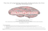 The Use of Long-Acting Injectable Antipsychotics for …sites.utexas.edu/phr-residencies/files/2015/07/M_Ding...The Use of Long-Acting Injectable Antipsychotics for First Episode Schizophrenia