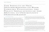 The Impacts of New Neighborhoods on Poor Families ... Economic Policy Review / June 2003 113 The Impacts of New Neighborhoods on Poor Families: Evaluating the Policy Implications of