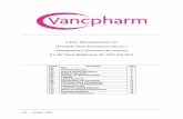 VANC Pharmaceuticals Inc. (Formerly Nuva Pharmaceuticals … · the audited financial statements of VANC Pharmaceuticals Inc. (Formerly Nuva Pharmaceuticals Inc.) ... plan and to