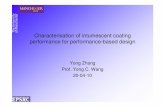 Characterisation of intumescent coating performance fire- · PDF fileCharacterisation of intumescent coating performance for performance-based design ... How much gas contributing