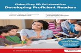 Fisher/Frey PD Collaborative: Developing Proﬁ cient … PD Collaborative: One School’s Journey The Story of Chula Vista Elementary School District: Case Study Developing Proﬁ