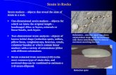 Strain in Rocks - Faculty Server pdfs/Chapter 3. Strain...Strain in Rocks . Strain markers – objects that reveal the state of strain in a rock. • One-dimensional strain markers