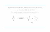 Asymmetric Schmidt Reaction of Hydroxyalkyl Azides …€¦ ·  · 2004-04-22Asymmetric Schmidt Reaction of Hydroxyalkyl Azides with Ketones J. Am. Chem. Soc. 2003, ... 1, 495-497.