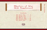 Masters of War Web Supplement - Kaze no Shiro of War Masters of War Web Supplement ... a former daimyo of the Daidoji, ... Masters of War Web . The Dragon Clan Masters of War Web