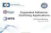 Expanded Adhesive Outfitting Applications - NSRP Burke-class destroyers ... Development of Technical Requirements for Expanded Adhesive Outfitting Applications Task 1 ... 406 Equipment