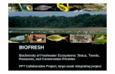 Biodiversity of Freshwater Ecosystems: Status, Trends ... of Freshwater Ecosystems: Status, Trends, Pressures, and Conservation Priorities FP7 Collaborative Project, large-scale integrating