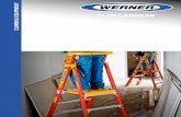 LEADING THE WAY IN - Connective Systemsconnective-systems.com/userfiles/977/Roofing-Catalog/Werner-Ladder... · LEADING THE WAY IN ... The extra large platform allows you to work