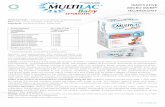 MULTILAC BABY - Genexo Baby ENG.pdf · * Colony Forming Unit - an unit forming a bacterial colony MULTILAC® BABY – dietary food for special medical purposes Form: sticks; each