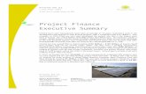 Project Finance Executive Summary - Vacaville, CA · Project Finance Executive Summary ... it was recapitalized by Italian utility Enel SPA which finished construction on a ... has