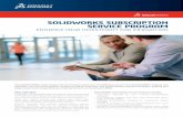 SOLIDWORKS SUBSCRIPTION SERVICE PROGRAM webcasts, training—all designed exclusively for SOLIDWORKS Subscription Service customers—help improve ... CSWP AND CSWA EXAMS – The CSWP