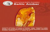 International Amber Association Baltic Amber · As no other kind of amber in the world, Baltic amber is ... resulting from its diverse internal ... The classi˜cation of Baltic amber