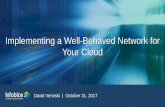 Implementing a Well-Behaved Network for Your Cloudres.cdn.sys-con.com/session/3658/David_Veneski_Infoblox.pdf · Implementing a Well-Behaved Network for Your Cloud. 22 | ... DNS: