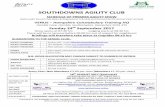 SOUTHDOWNS AGILITY CLUB - Agility Shows Online - Home · JUDGES - John Coppin, Chris Symons, David Clare, Mandy Ellis, ... Home: 023 9225 6705 ... All at Southdowns Agility Club hope