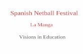 La Manga Visions in Education - Riddlesdown Collegiate Netball Festival power point... · La Manga on the Mar Menor is one of Europe’s finest sporting destinations ... 3 Full day: