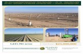 5-D WestsiDe Farms - G.s. Farms - Pearson Realty · 5-D WestsiDe Farms - G.s. Farms Madera County, California ... All the pistachio land was leveled. ... included in the sale. FRESNO