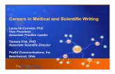 CWRU Medical Writing careers 12 08 082.pptcasemed.case.edu/gradprog/resources/Career_In_Writing.pdf · education industry publications industry ... Pharmaceutical company or society