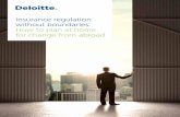Insurance regulation without boundaries: How to … should insurance companies in the United States ... the European insurance industry ... Insurance regulation without boundaries: