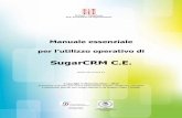SugarCRM C.E. - crm-specialist.net · Maurizio Duse – Consulenza, Formazione – Marketing Automation & CRM email: info@maurizioduse.com – www. maurizioduse.it -